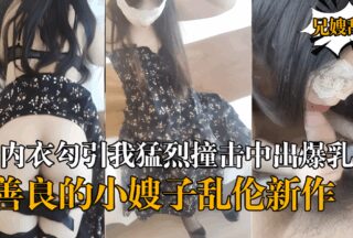 Incest new sister-in-law bought new underwear to seduce me violently hit the big tits sister-in-law