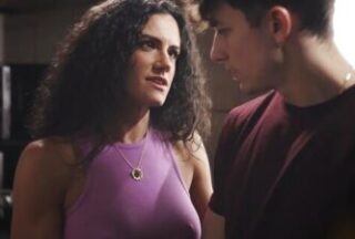 Passionate mother decided to seduce her stepson while her husband was not at home