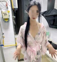 My sister wears sexy pajamas and waits for me to get off work