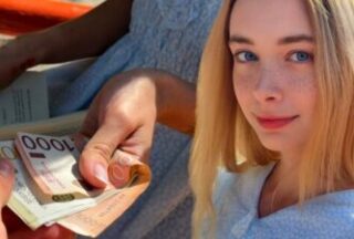 Pickup artist persuaded Russian girl to fuck for money