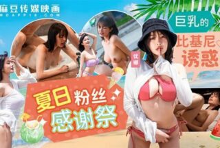 MD0317 Summer Swimsuit Fan Appreciation Festival Big Breasts Bikini Temptation