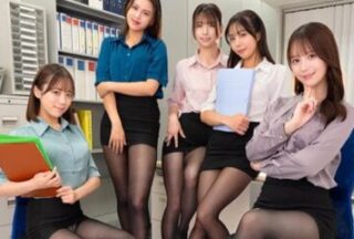 DHLD-0151 Beautiful Legs Paradise: Slutty Black Pantyhose Worn