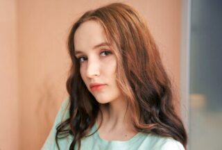 Young Cutie With Natural Tits Is Seated On A Dick