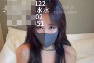 3P hookup green hat couple Beijing couple Xiao Shuishui-Edison