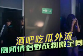 Bar gossip leaks toilet couple wild sex exciting the whole network