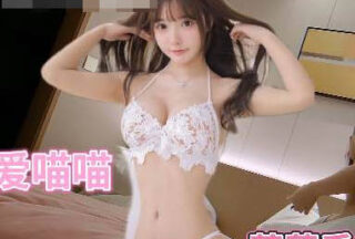 The most tender and cute loli cat is all white and pink. She is so fucked that she holds her belly and her legs become weak.