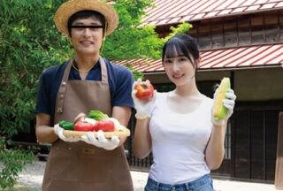 Uncensored NSODN-009 xxx Footage Of A Young Couple Having Sex While Being Interviewed In The Countryside.