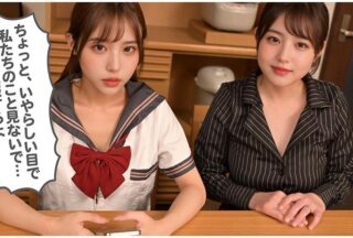 VAIAV-024 “Two Sluts. Mother And Daughter Use All-You-Can-Use Onaholes” Part 1 Original Story By Jiro Kaipon