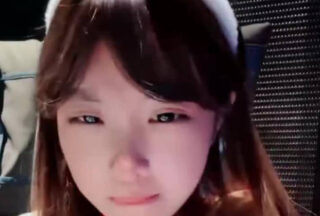 A stunningly beautiful young woman in a Christmas outfit was having wild sex with her boyfriend in a karaoke bar, her large penis relentlessly thrusting in and out.