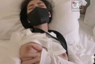 Busty female college student encounters sexual harassment and facial ejaculation during part-time job – Guoguojiang