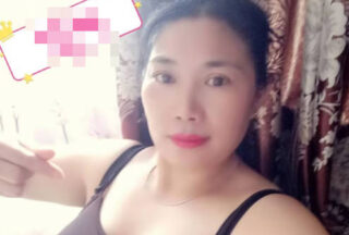 A mature woman covered in fat and tattoos – clearly not a simple woman in her youth – the auntie terminator