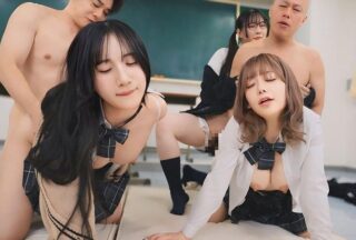 FTHT-356 An Absurd Daily Life At A School With An Overwhelmingly High Ratio Of Girls (who Are All Nymphos Too) ~Sexual FALENO Academy Arc~